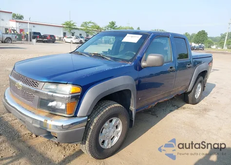 2006 Chevrolet Colorado Lt из США, поврежденный, VIN 1GCDT136868136627
